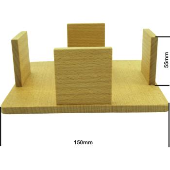 Untersetzerhalter Buche XXL